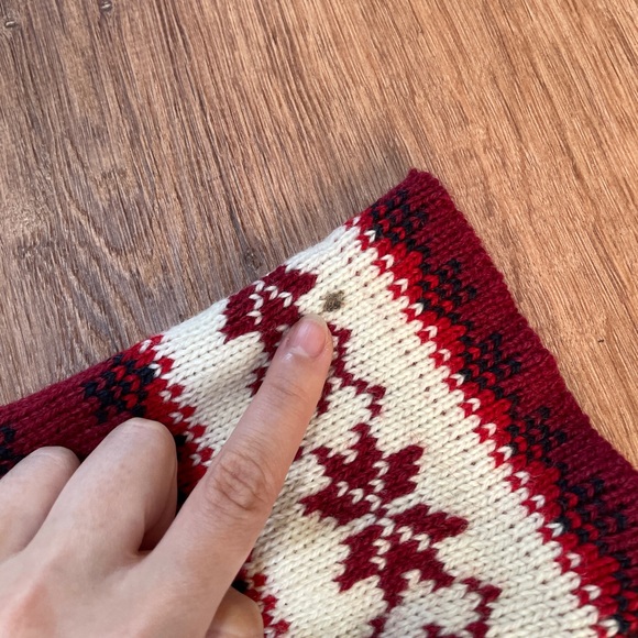 Horveit Womens Wool Fair Isle Cardigan Sweater Size XL Clasp Hook Closure Nordic - Picture 11 of 14